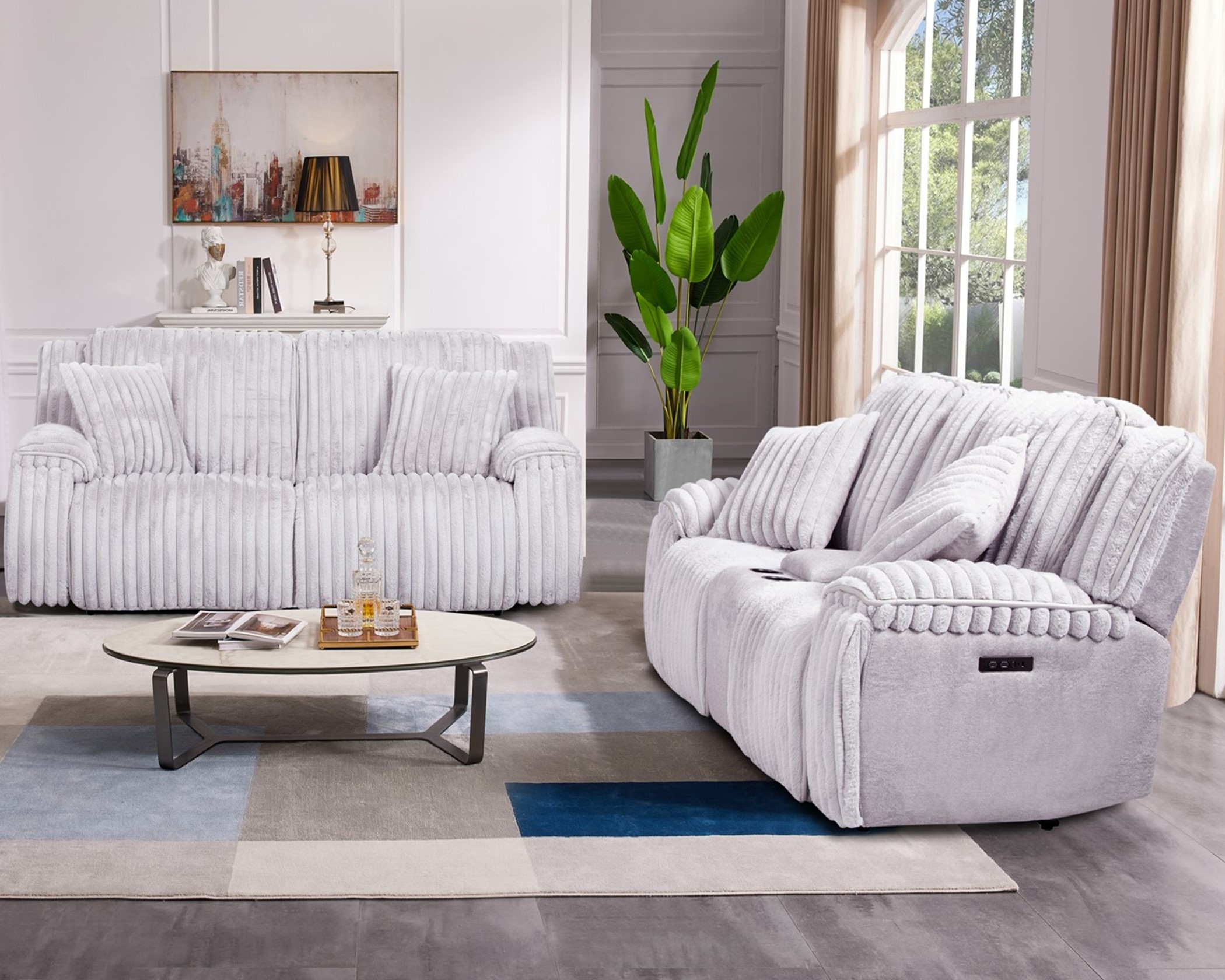 70718 Presley Fog Loveseat