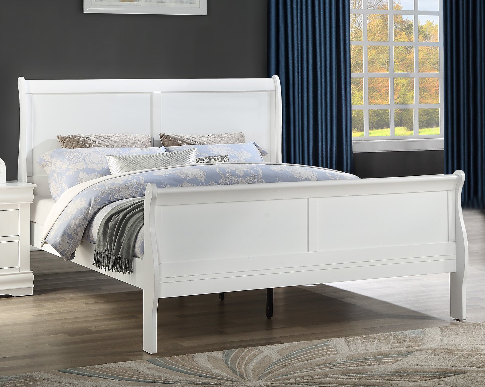 (image for) CM3650 White L.P. Bed