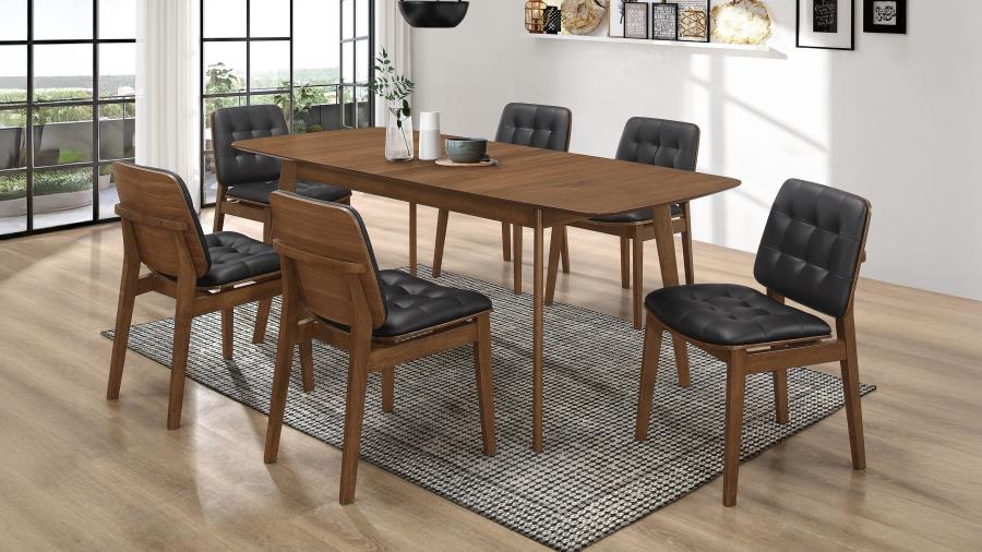 (image for) Redbridge Rectangular 7-piece Dining Set Natural Walnut