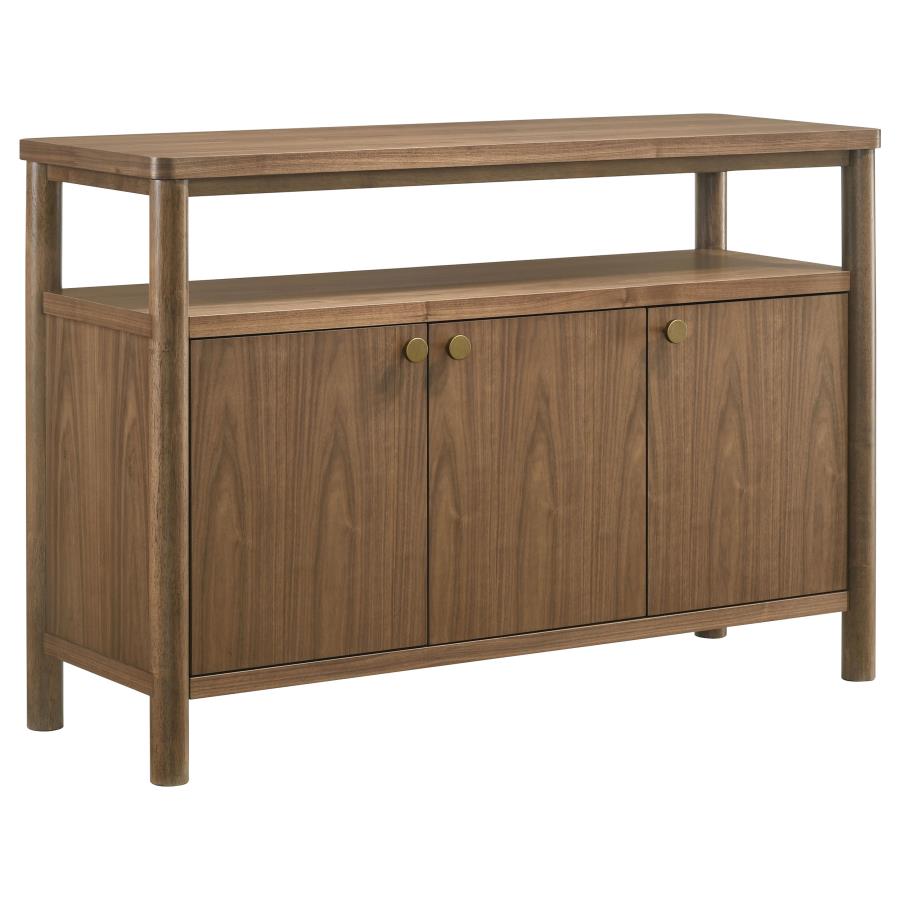 (image for) Crestmore 52-inch Dining Cabinet Sideboard Buffet Walnut