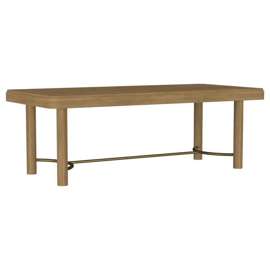 (image for) Arini 104-inch Extension Leaf Dining Table Sand Wash
