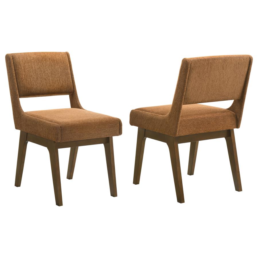 (image for) Galindo Upholstered Dining Side Chair Nutmeg (Set of 2)