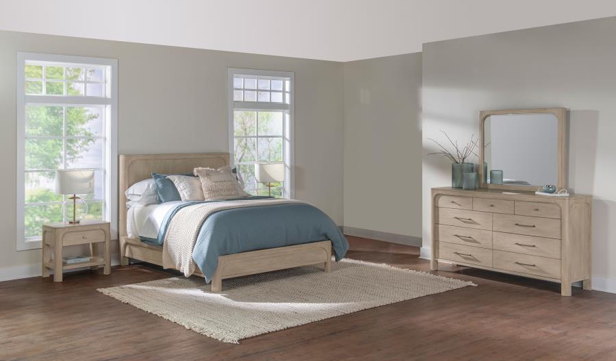 (image for) Solano 4-piece California King Bedroom Set Weathered Mango