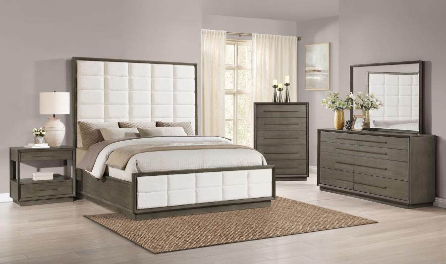 (image for) Durango 5-piece California King Bedroom Set Taupe Oak