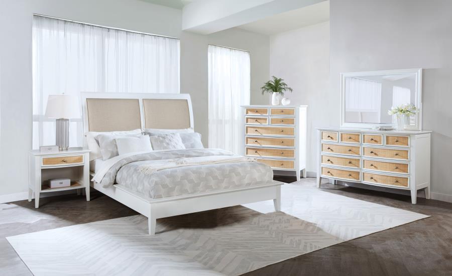 (image for) Bexhill 5-piece Eastern King Bedroom Set White