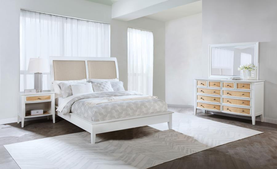 (image for) Bexhill 4-piece Queen Bedroom Set White