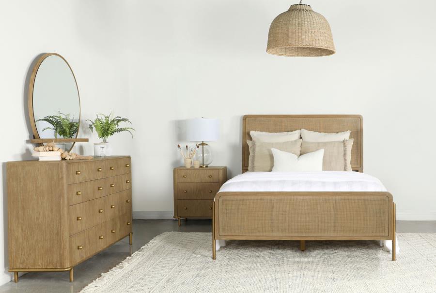 (image for) Arini 4-piece Eastern King Bedroom Set Sand Wash