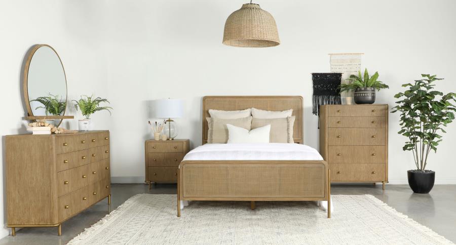 (image for) Arini 5-piece Eastern King Bedroom Set Sand Wash
