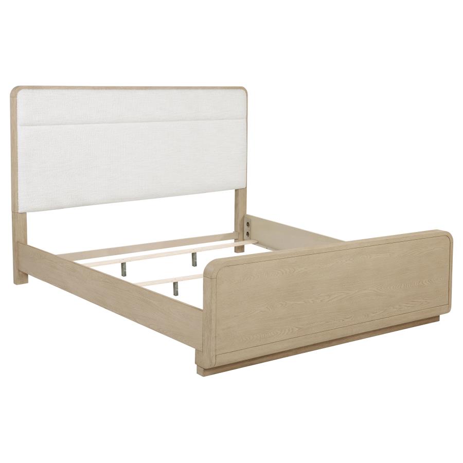 (image for) Ladera 56-inch Eastern King Panel Bed Light Elm