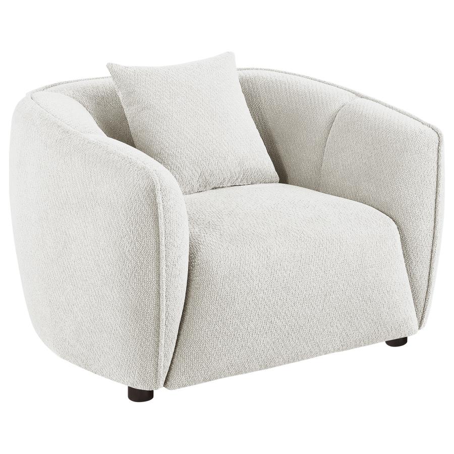 (image for) Aleisha Fabric Upholstered Accent Chair Sand