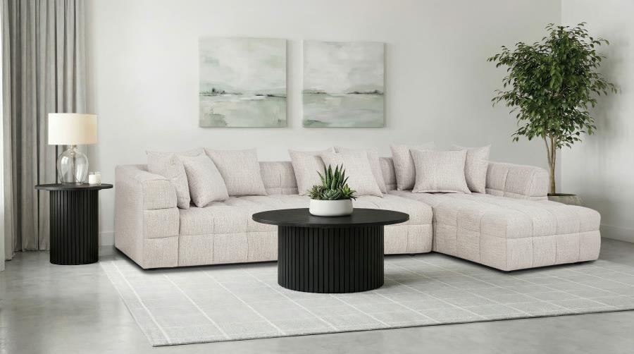 (image for) Amara 3-Piece Upholstered Sectional Sofa