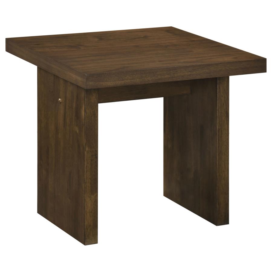 (image for) Decker Square Occasional Side End Table Walnut