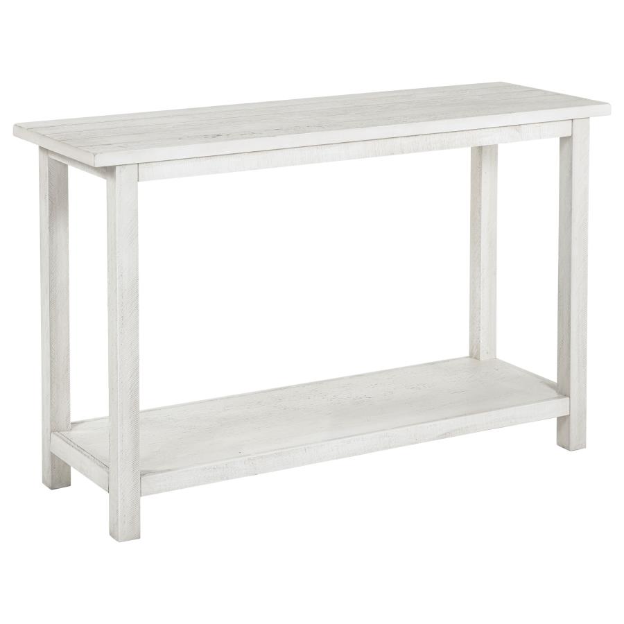 (image for) Payne Wood Entryway Sofa Console Table White